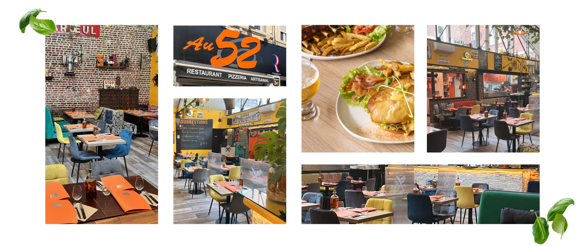 Le restaurant - Au 52 - Croix - bon restaurant CROIX